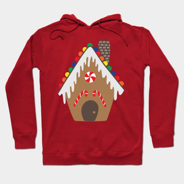 Gingerbread House Hoodie by jolynart